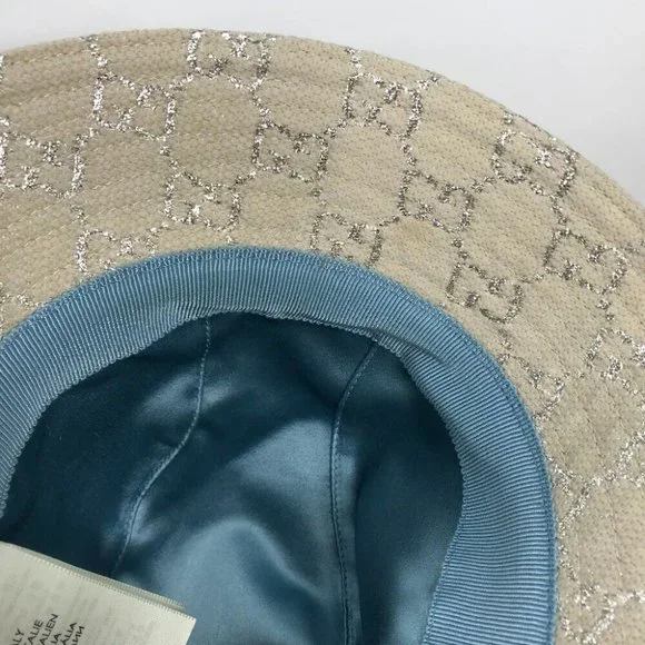 GUCCI GG Lame Bucket Hat 631951